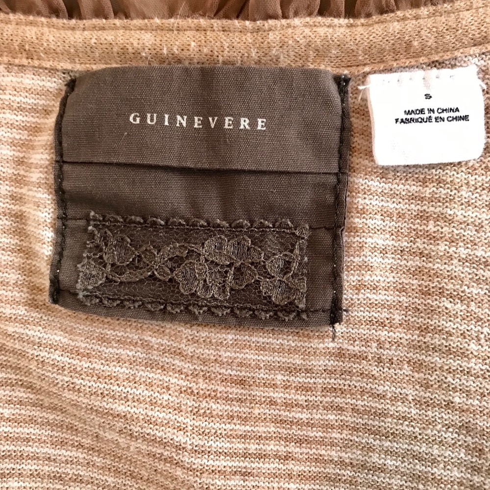 Anthropologie Cardigan Ruffle Detail - Picture 5 of 7